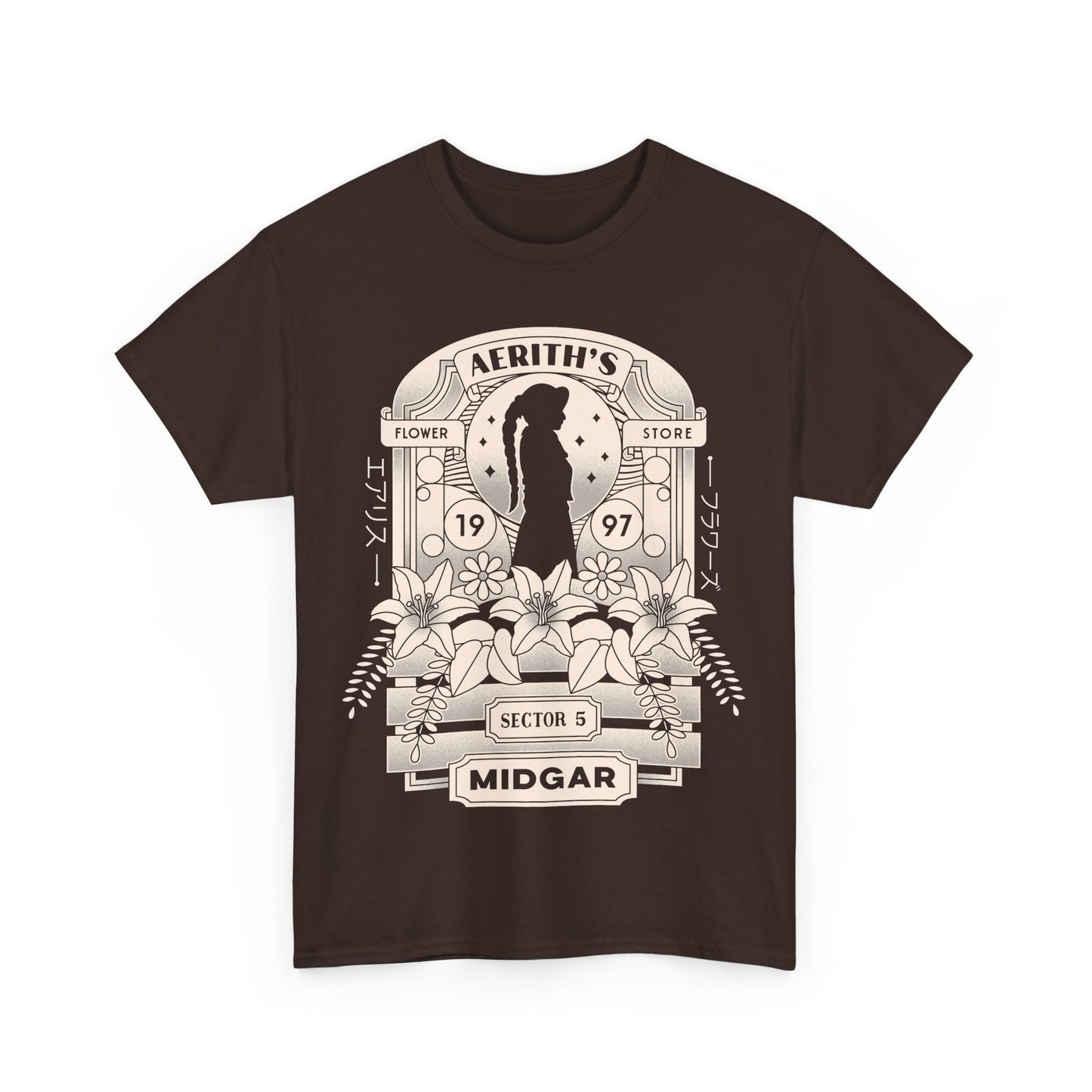 Aerith And Flowers Unisex T-Shirt