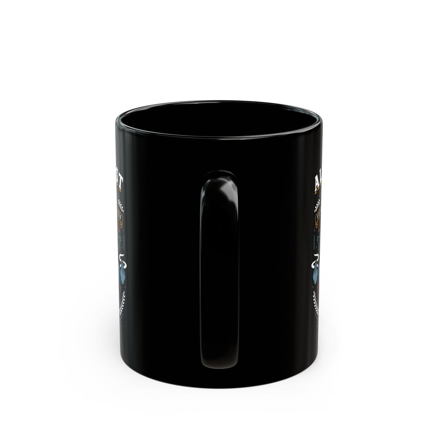 Alchemist Warrior Academy Black Mug