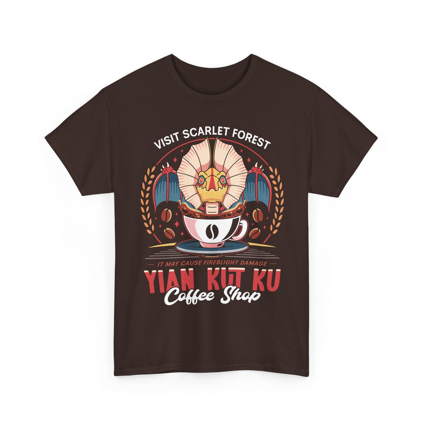 Yian Kut Ku Coffee Emblem Unisex T-Shirt