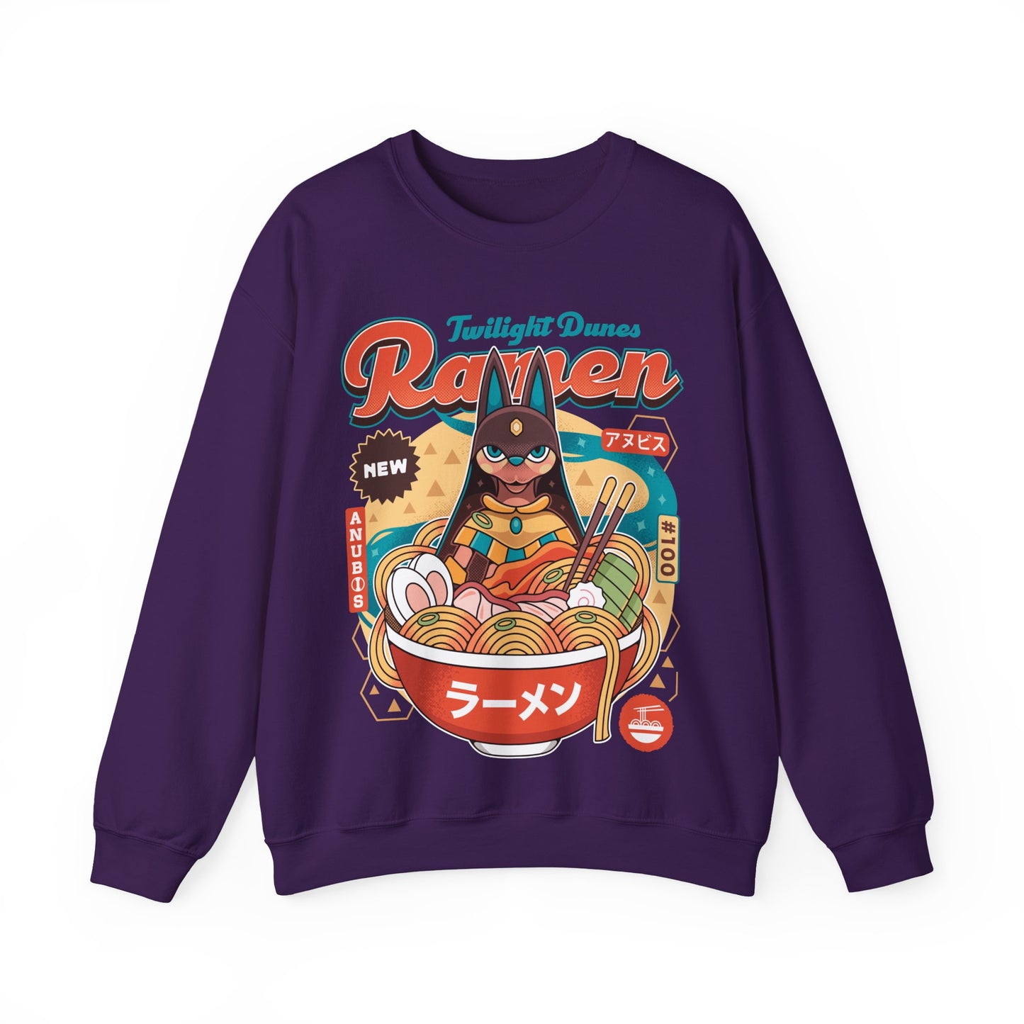Twilight Dunes Ramen Vintage Crewneck Sweatshirt