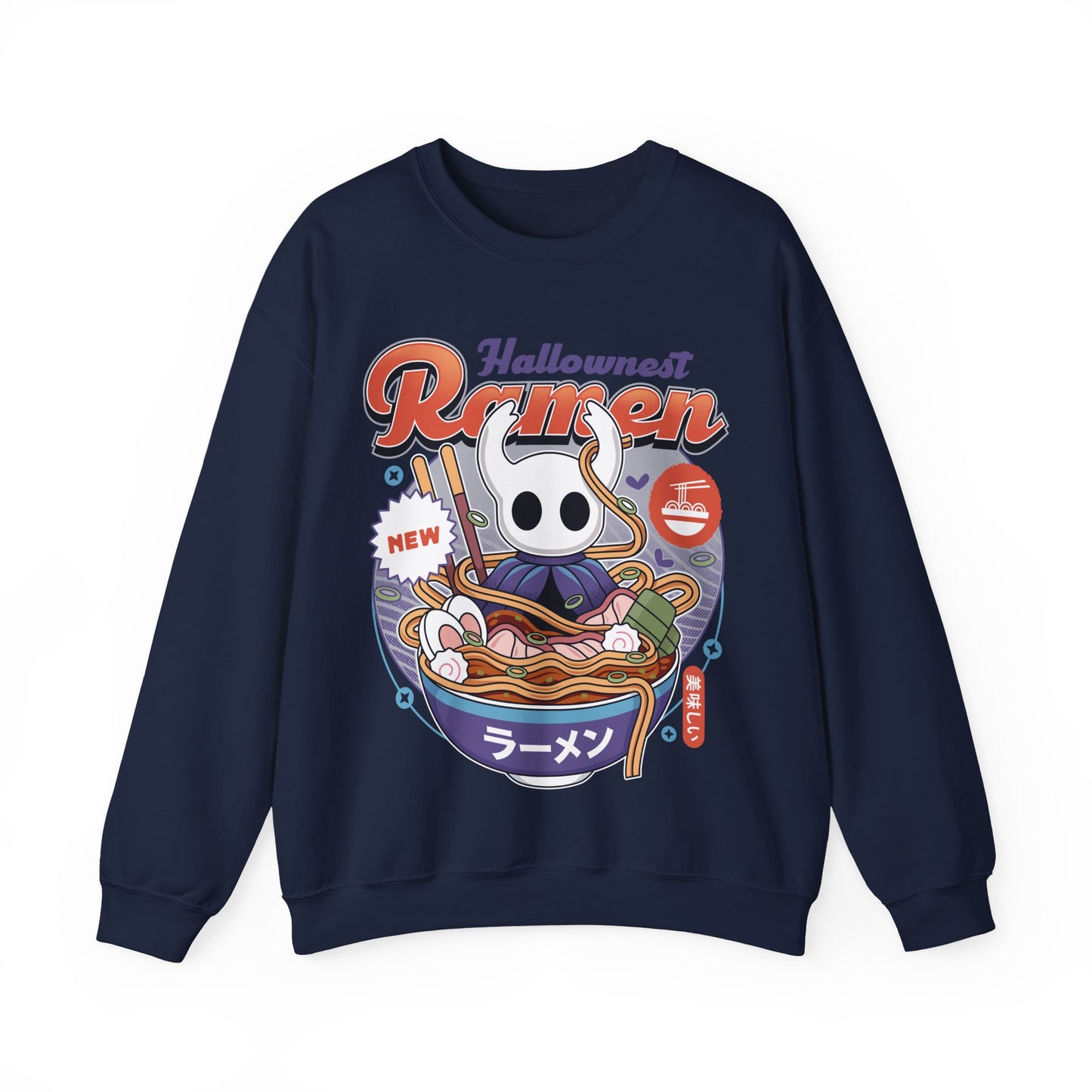 Hallownest Ramen Vintage Unisex Crewneck Sweatshirt