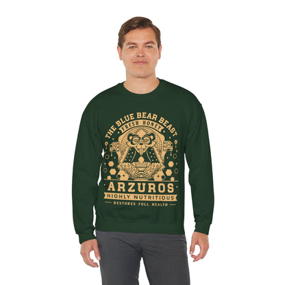 Arzuros Honey Vintage Crest Crewneck Sweatshirt