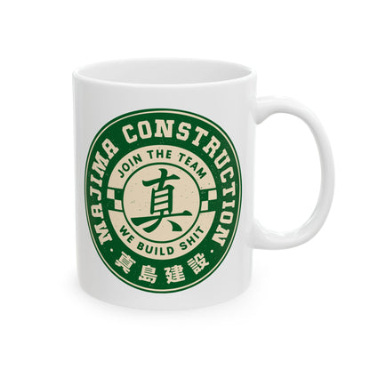 Majima Construction Emblem Ceramic Mug