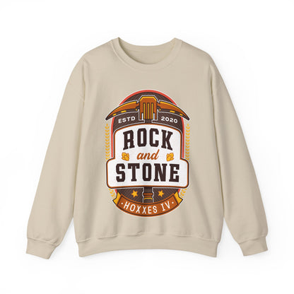 Rock And Stone Emblem Unisex Crewneck Sweatshirt
