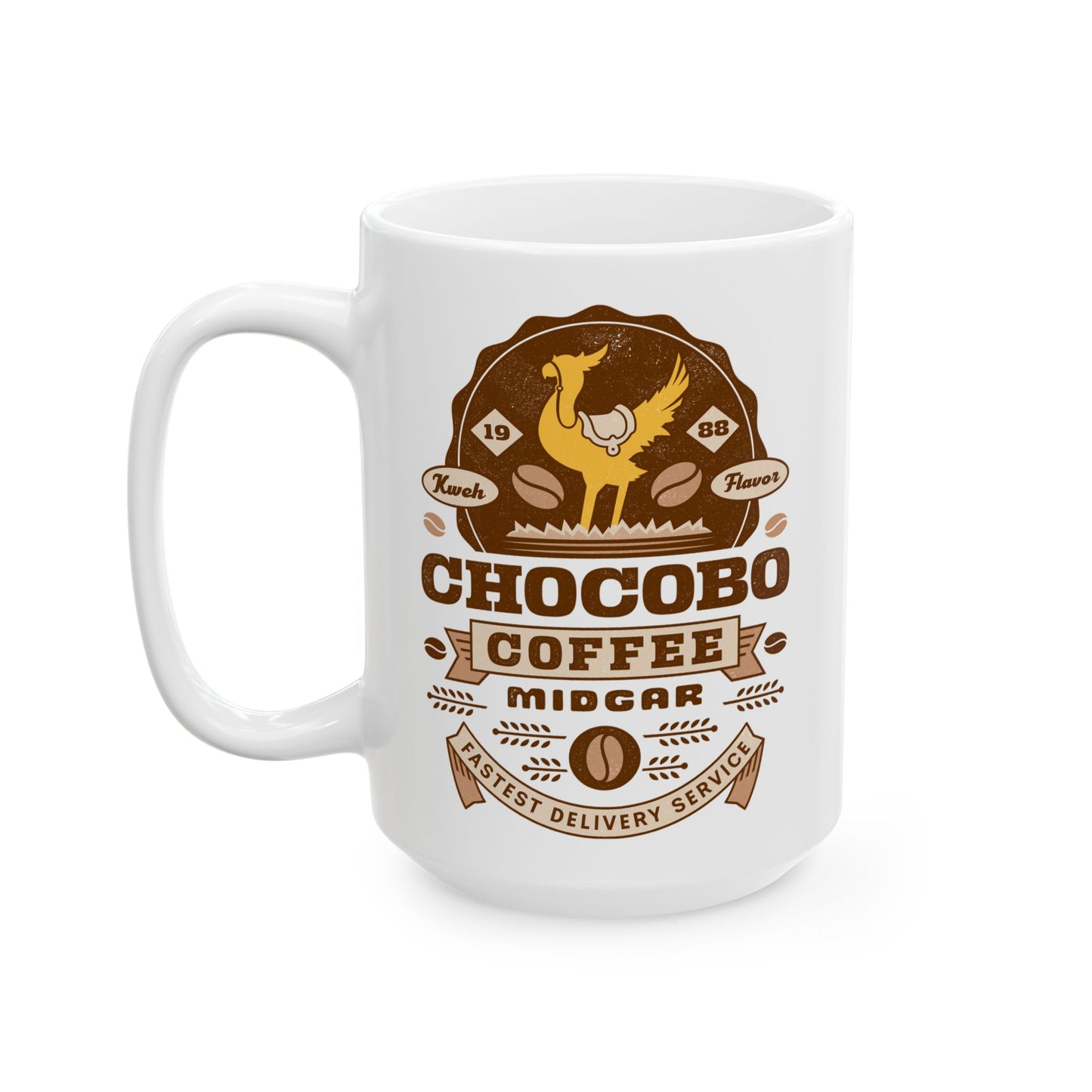 Chocobo Coffee Vintage Ceramic Mug