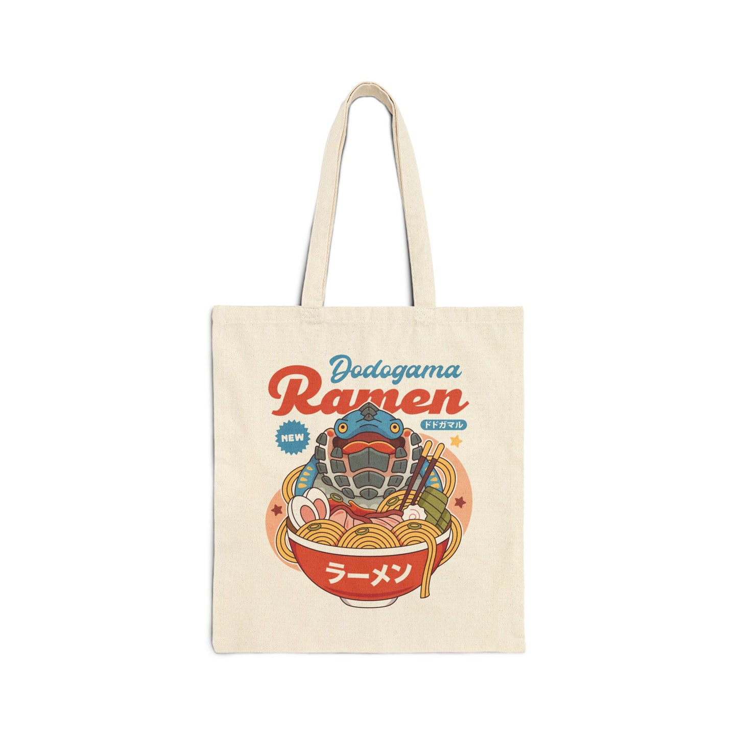 Dodogama Ramen Cotton Canvas Tote Bag