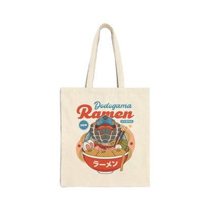 Dodogama Ramen Cotton Canvas Tote Bag