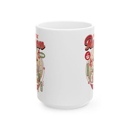 Wortox Vintage Ramen Ceramic Mug