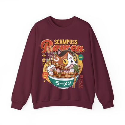Scampuss Ramen Unisex Crewneck Sweatshirt