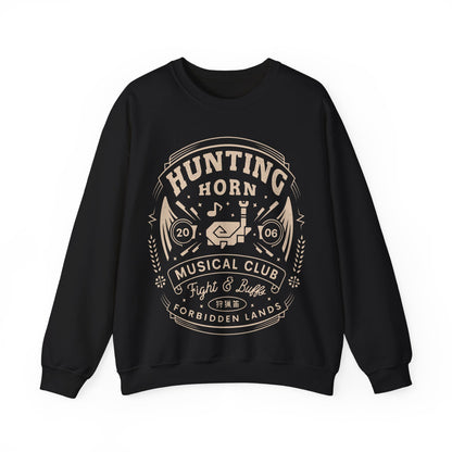 Hunting Horn Musical Club Unisex Crewneck Sweatshirt