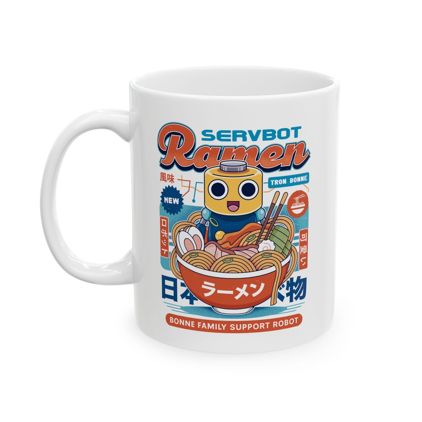Servbot Ramen Vintage Ceramic Mug
