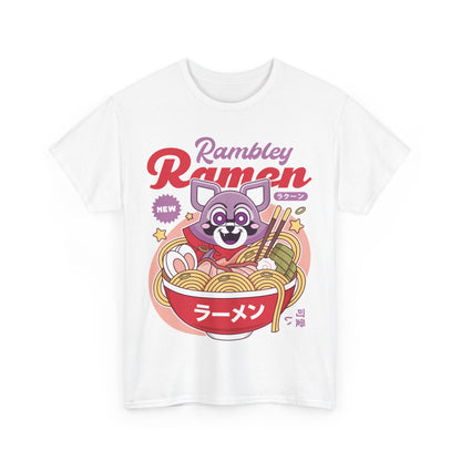 Rambley The Raccoon Ramen Unisex T-Shirt