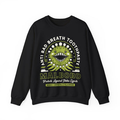 Malboro Toothpaste Emblem Unisex Crewneck Sweatshirt