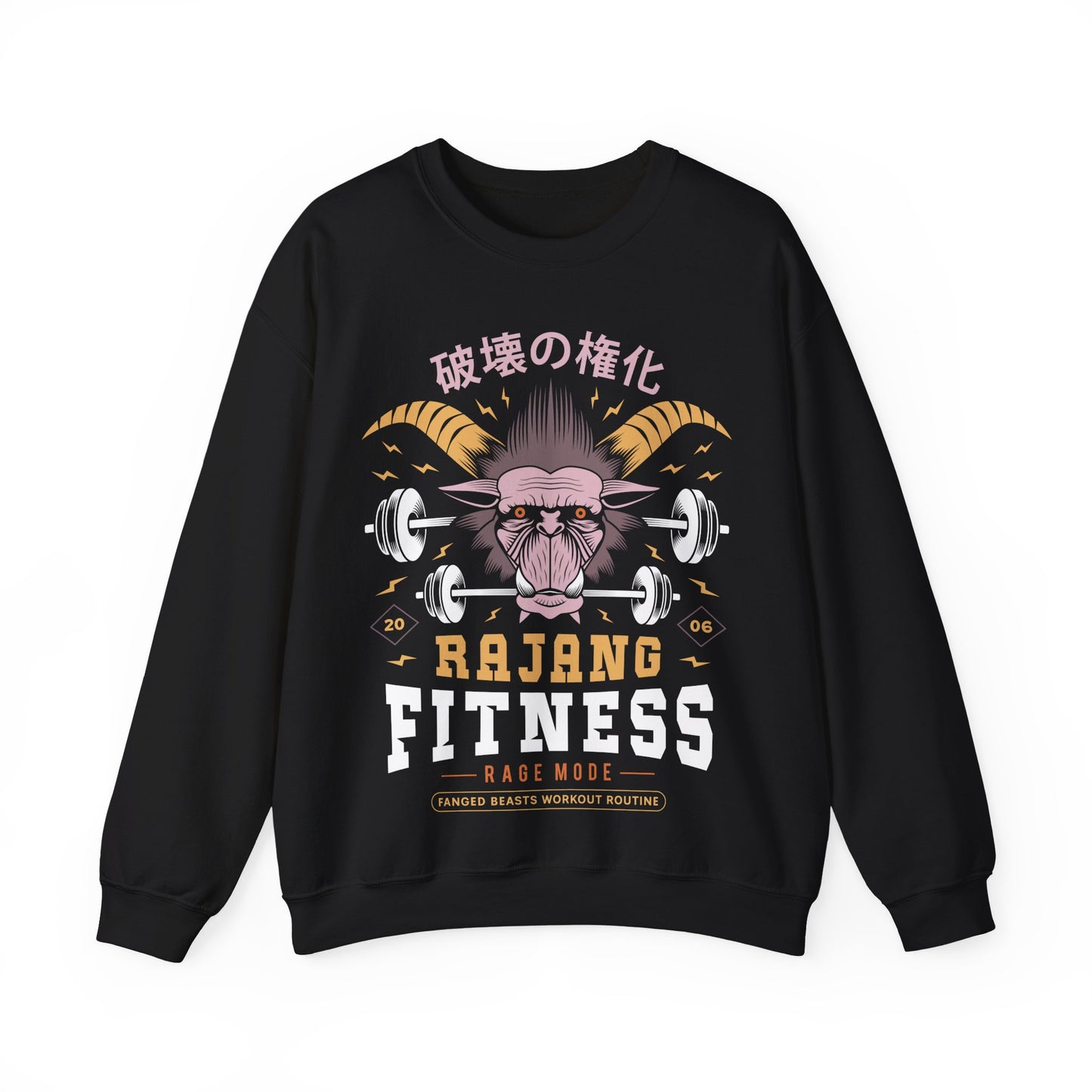 Rajang Fitness Unisex Crewneck Sweatshirt