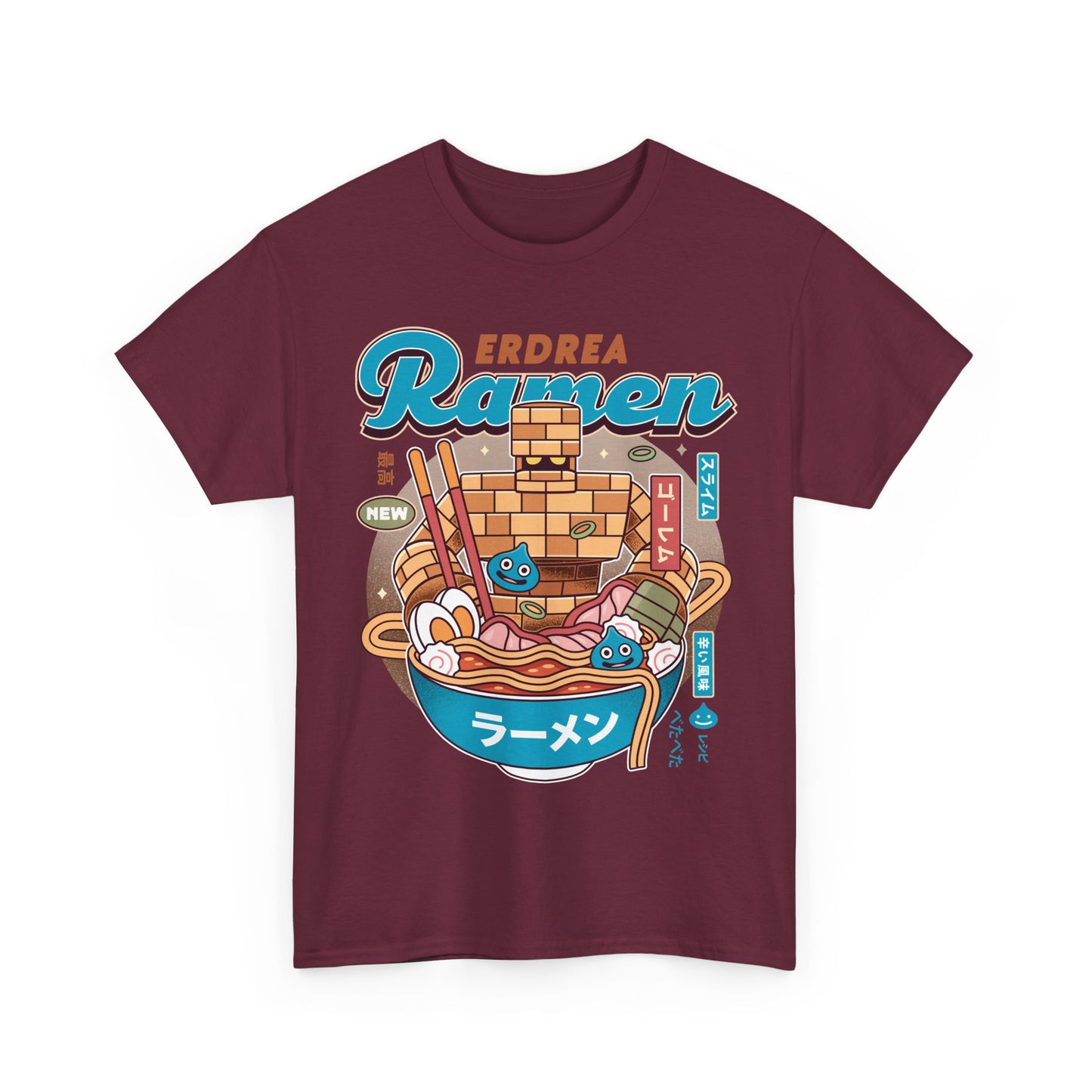Erdrea Monsters Ramen Vintage Unisex T-Shirt