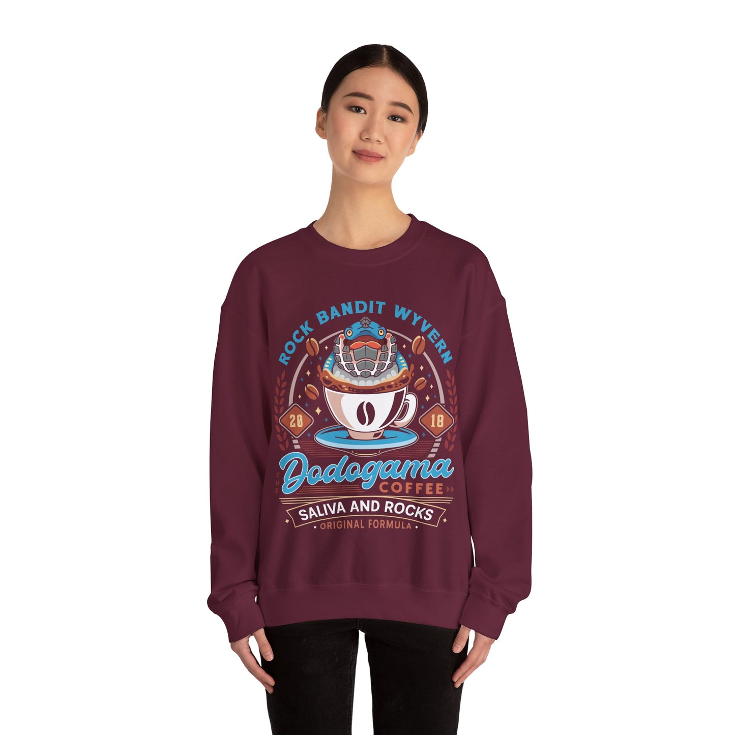 Dodogama Coffee Emblem Crewneck Sweatshirt