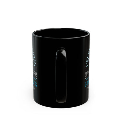 Celeste Mountain Hiking Club Black Mug