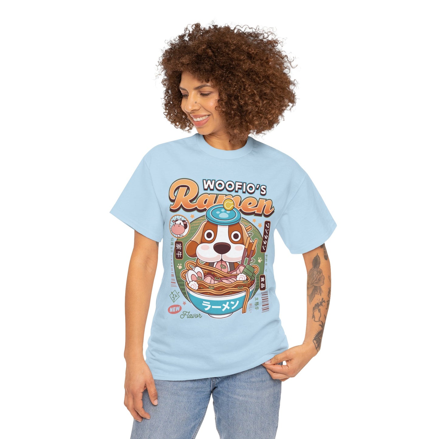 Woofio Vintage Ramen Unisex T-Shirt