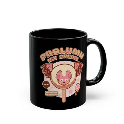 Paolumu Ice Cream Black Mug