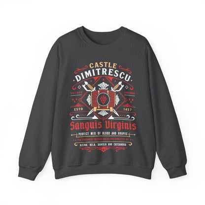 Castle Dimitrescu Vineyard Crest Crewneck Sweatshirt