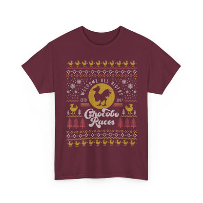 Chocobo Races Ugly Sweater Unisex T-Shirt