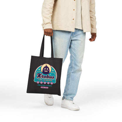 Krobus The Sewers Merchant Cotton Canvas Tote Bag