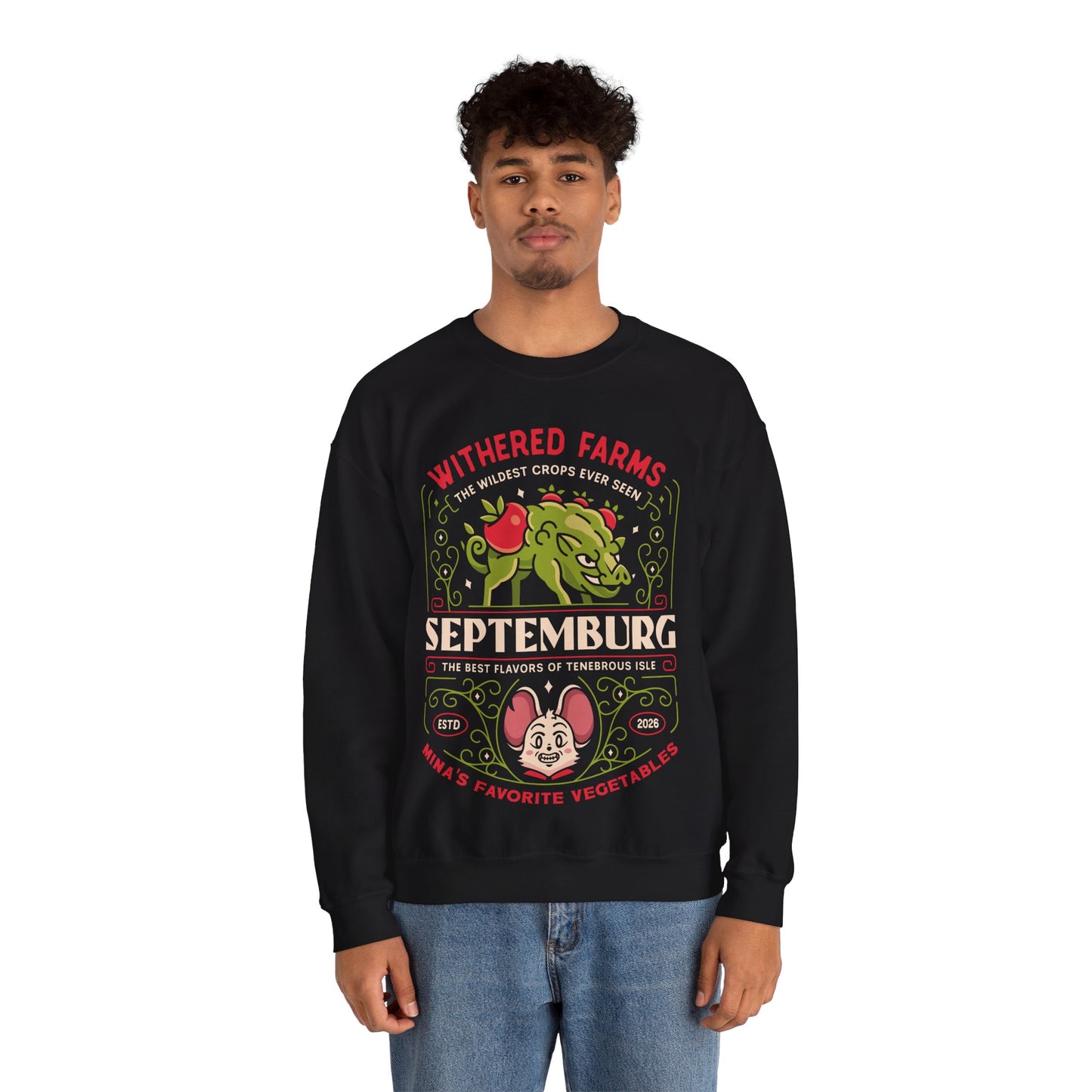 Septemburg Withered Farms Crest Crewneck Sweatshirt
