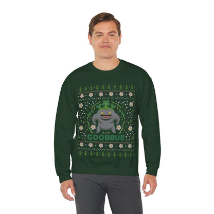 Goobbue Ugly Sweater Unisex Crewneck Sweatshirt