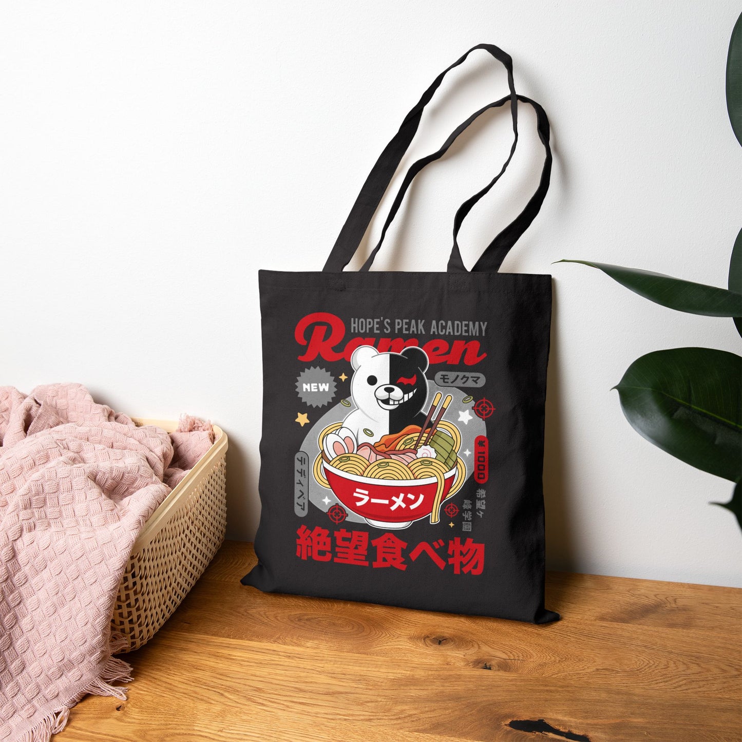 Hopes Peak Academy Ramen Canvas Tote Bag