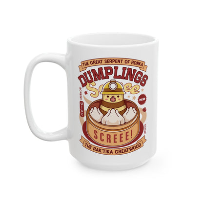 Serpent Of Ronka Dumplings Ceramic Mug