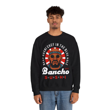 Bancho Sushi Emblem Unisex Crewneck Sweatshirt