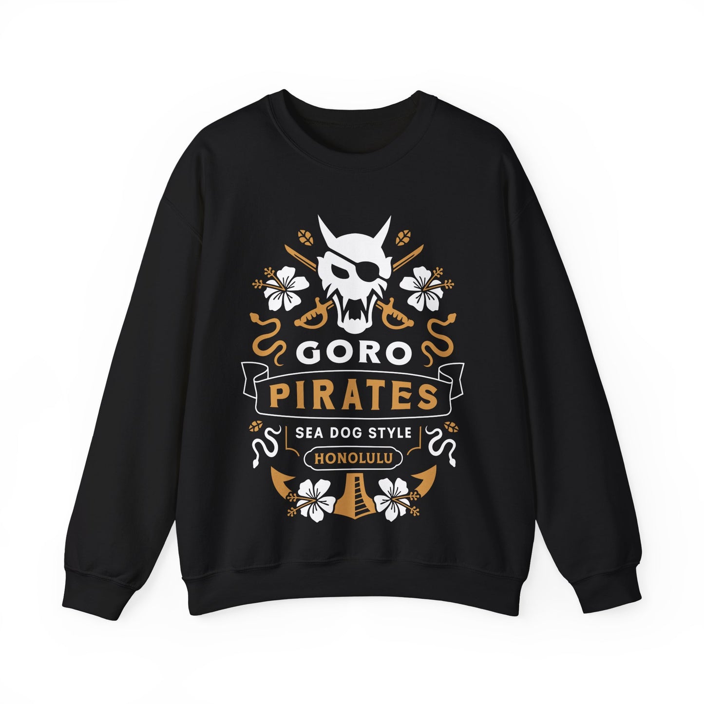 Sea Dog Style In Honolulu Unisex Crewneck Sweatshirt