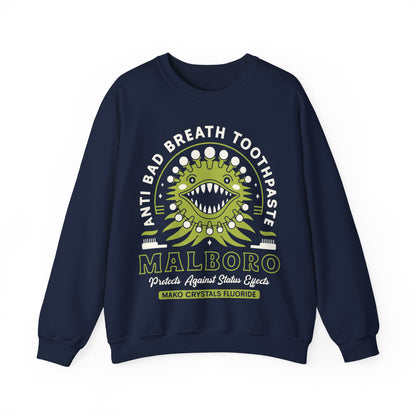 Malboro Toothpaste Emblem Unisex Crewneck Sweatshirt