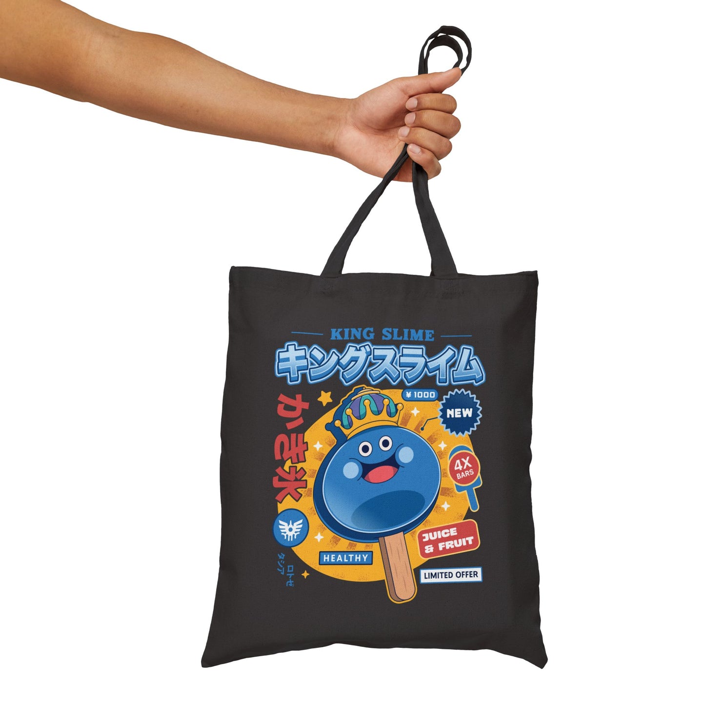 King Slime Ice Cream Tote Bag