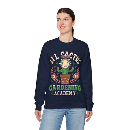 Lil Cactus Gardening Academy Crewneck Sweatshirt