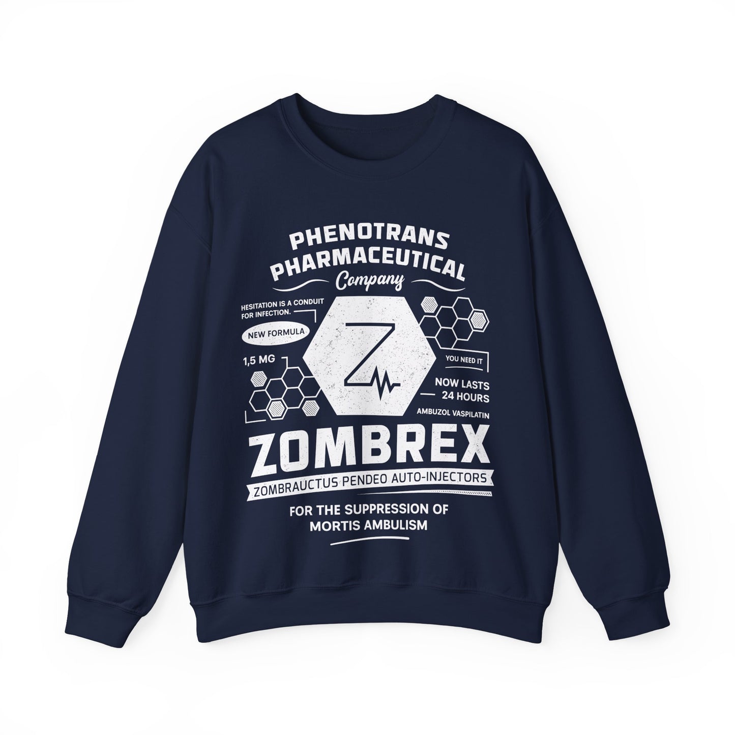 Zombrex Emblem Crewneck Sweatshirt