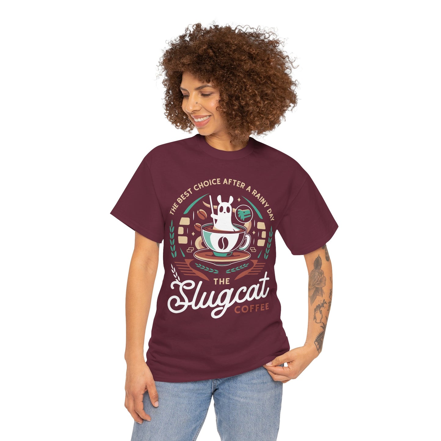 Slugcat Coffee Emblem Unisex T-Shirt