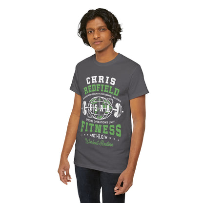 Bsaa Redfield Fitness Emblem Unisex T-Shirt