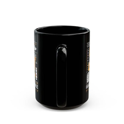 Isaac Clarke Aesthetic Black Mug