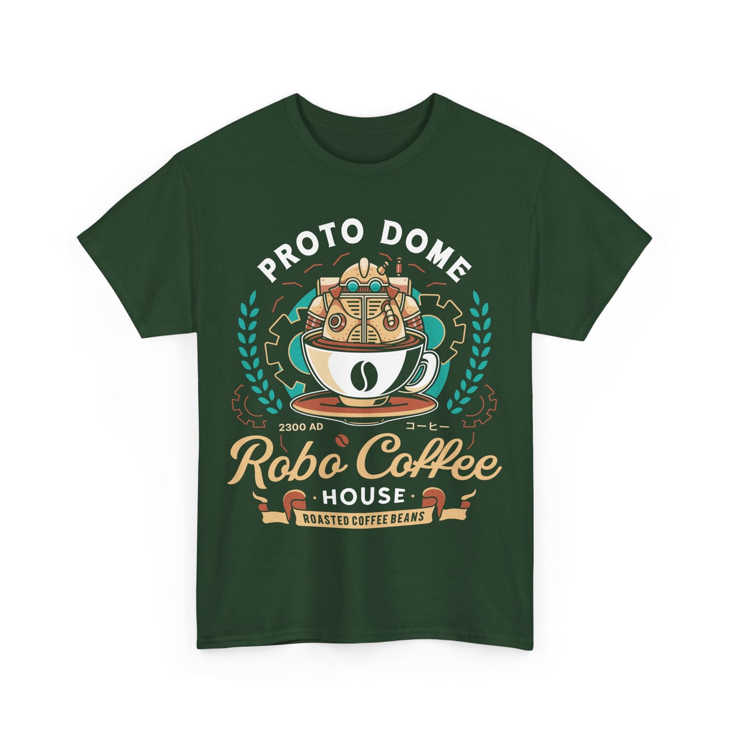 Proto Dome Robo Coffee Crest Unisex T-Shirt