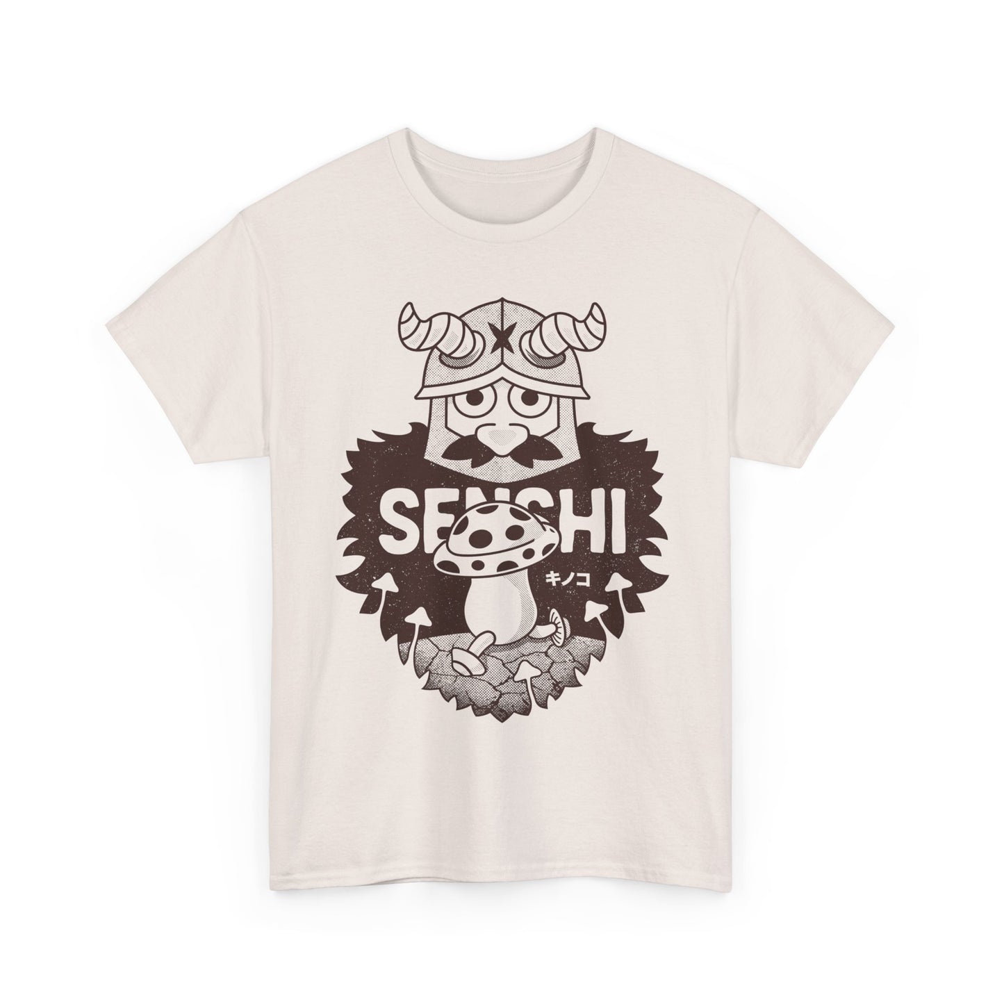 Dwarf And Mushroom Vintage Unisex T-Shirt
