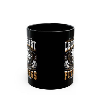 Squall Seed Fitness Emblem Black Mug
