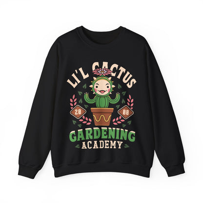 Lil Cactus Gardening Academy Crewneck Sweatshirt