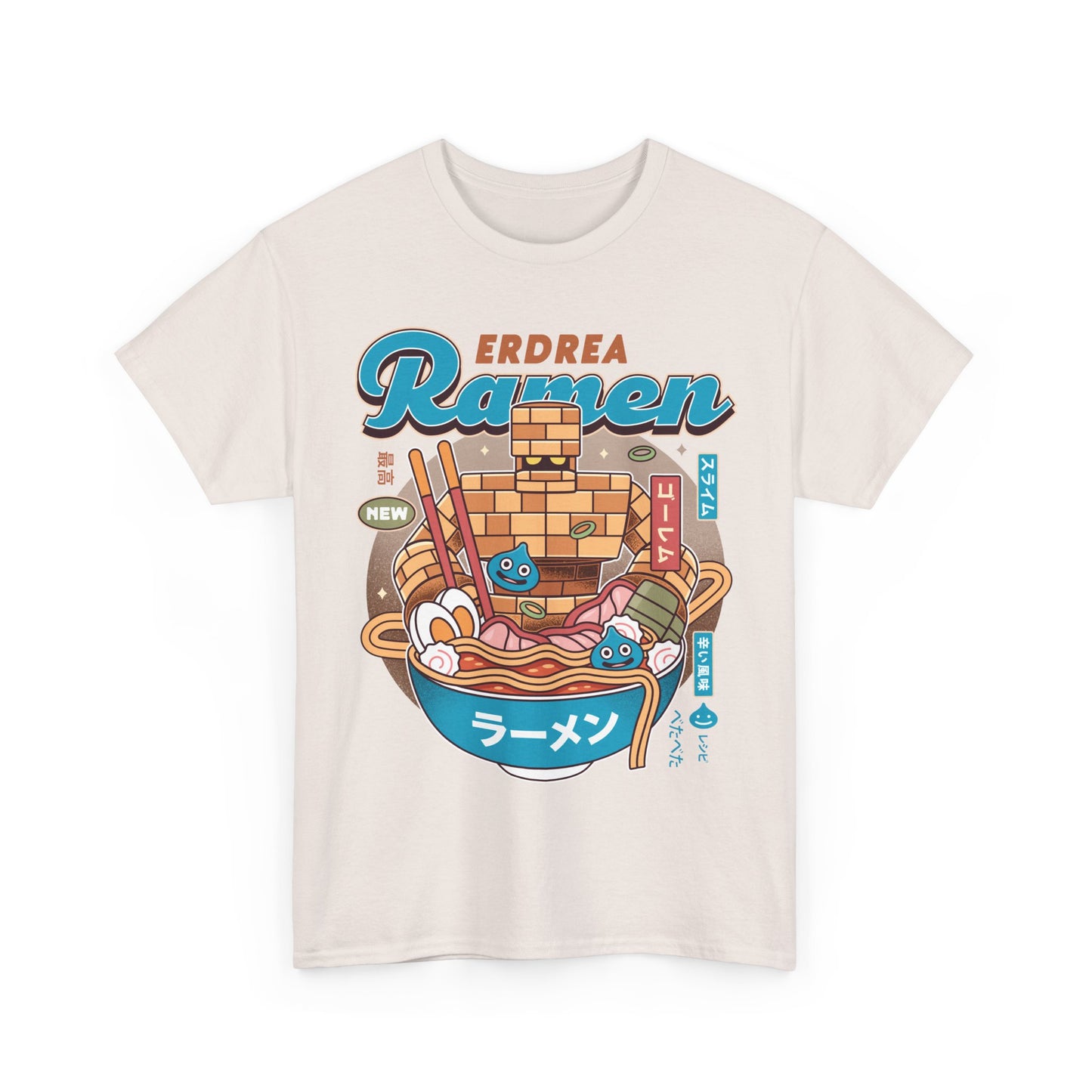 Erdrea Monsters Ramen Vintage Unisex T-Shirt