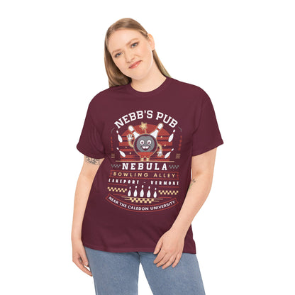 Nebb Bowling Mascot Emblem Unisex T-Shirt