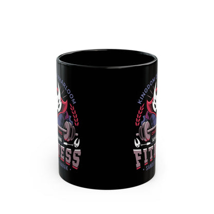 Pharloom Fitness Emblem Black Mug
