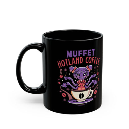 Muffet Hotland Coffee Black Mug
