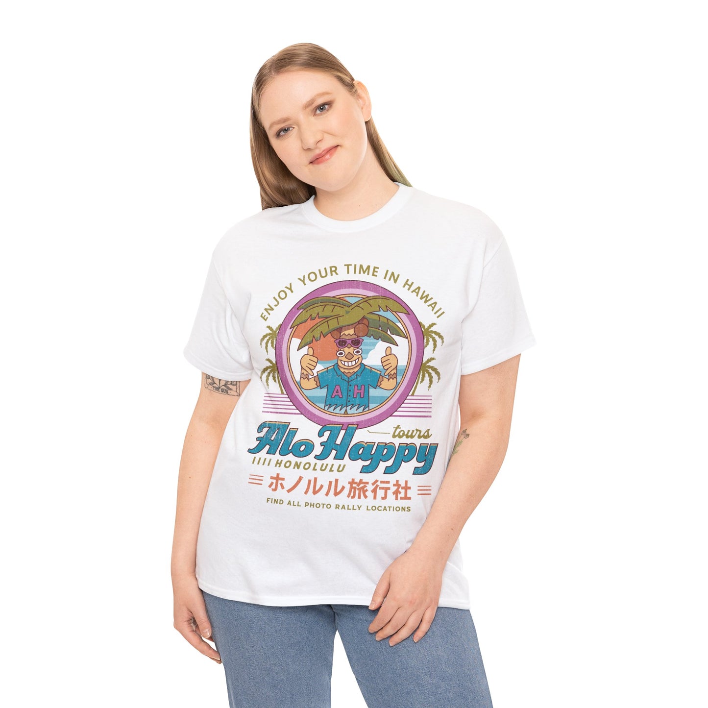 Alo Happy Tours Vintage Unisex T-Shirt