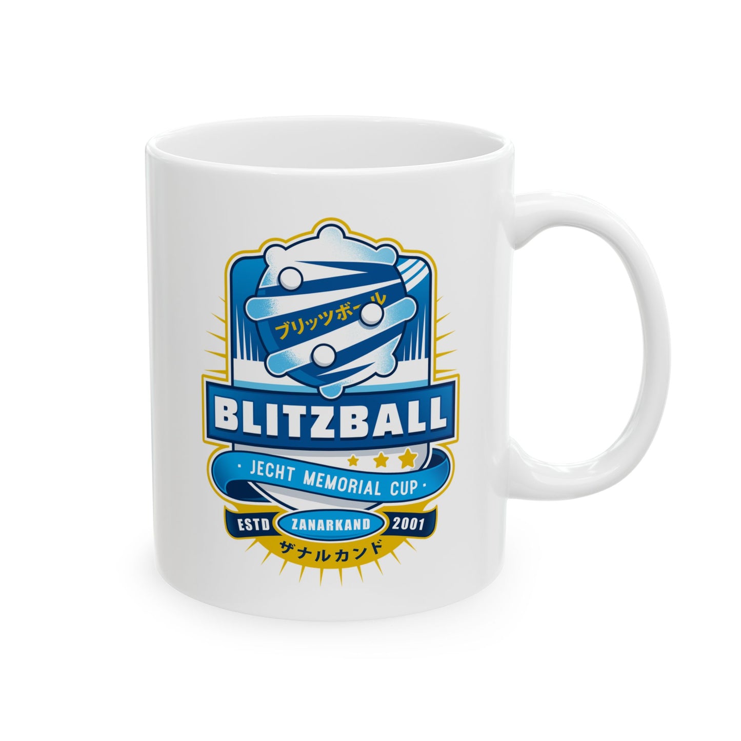 Blitzball Zanarkand Emblem Ceramic Mug