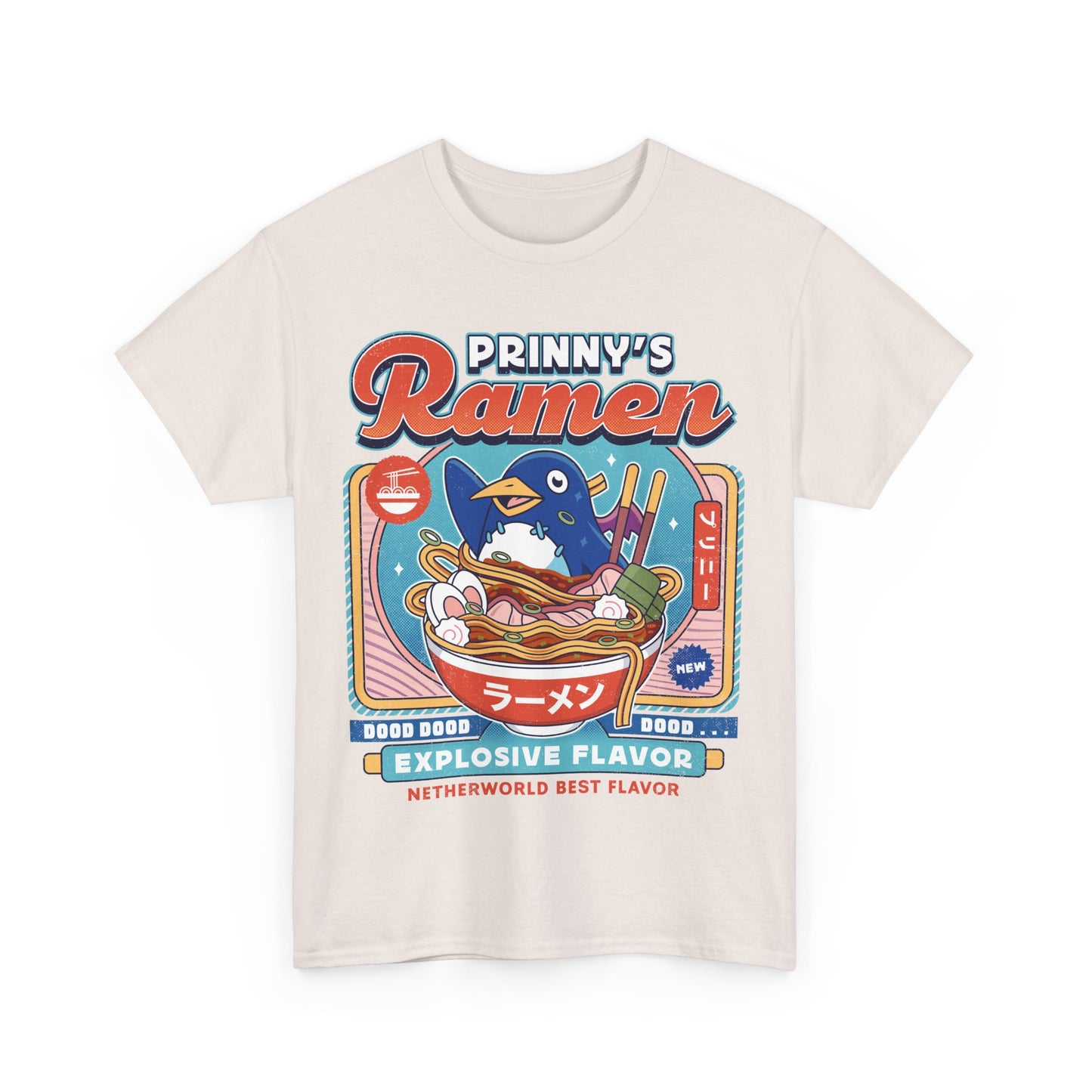 Prinny Dood Ramen Vintage Unisex T-Shirt
